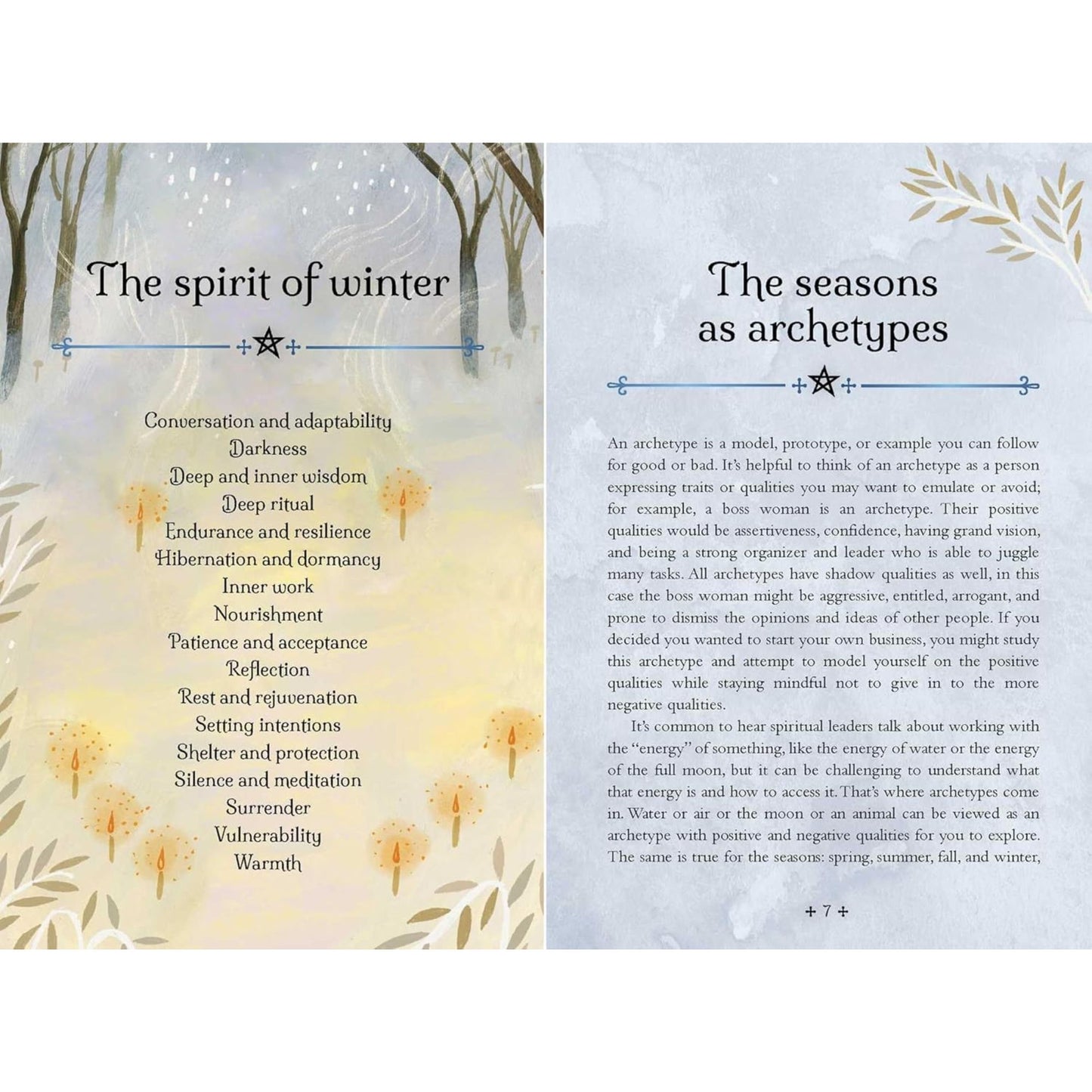 Seasons of the Witch: Winter Tarot Cards