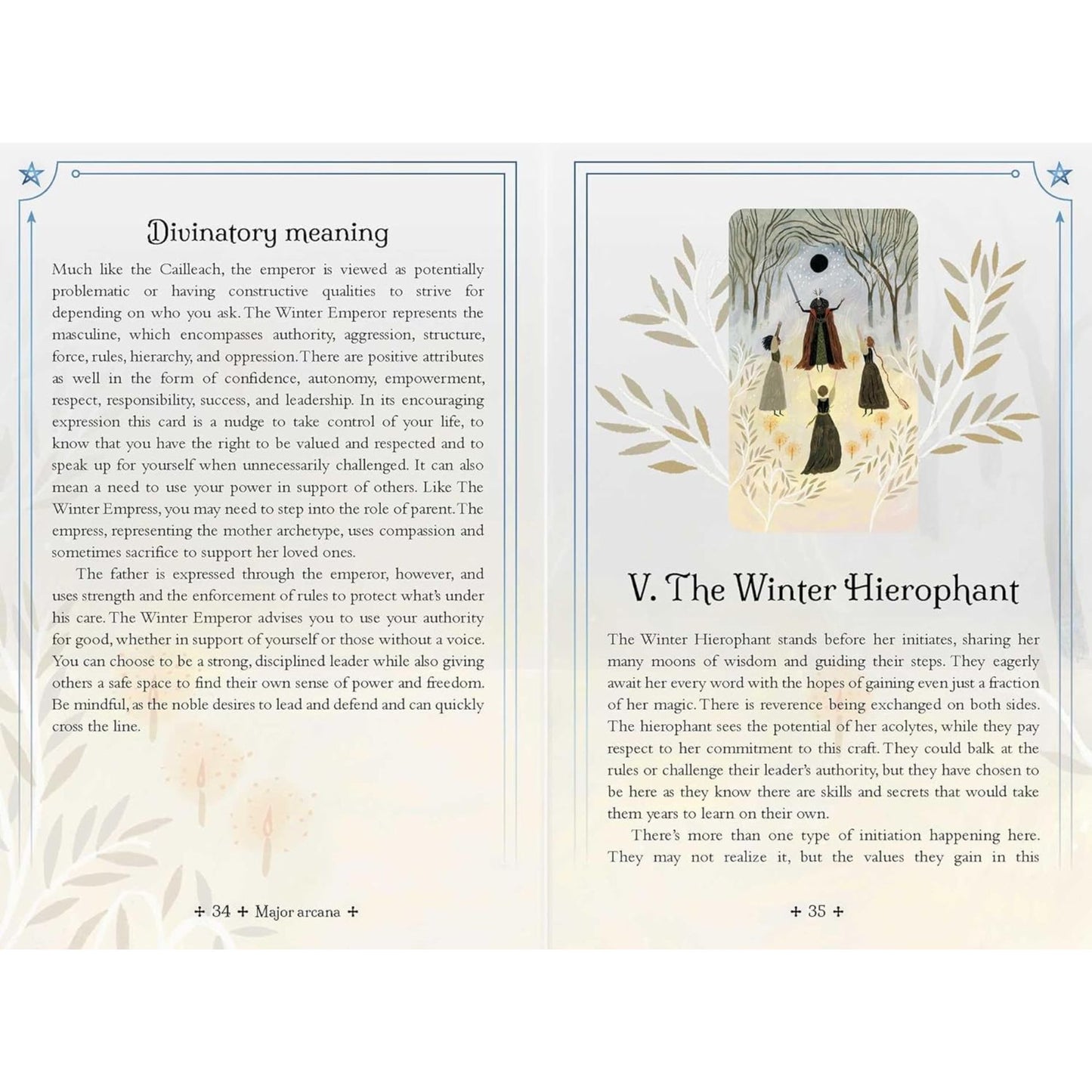 Seasons of the Witch: Winter Tarot Cards