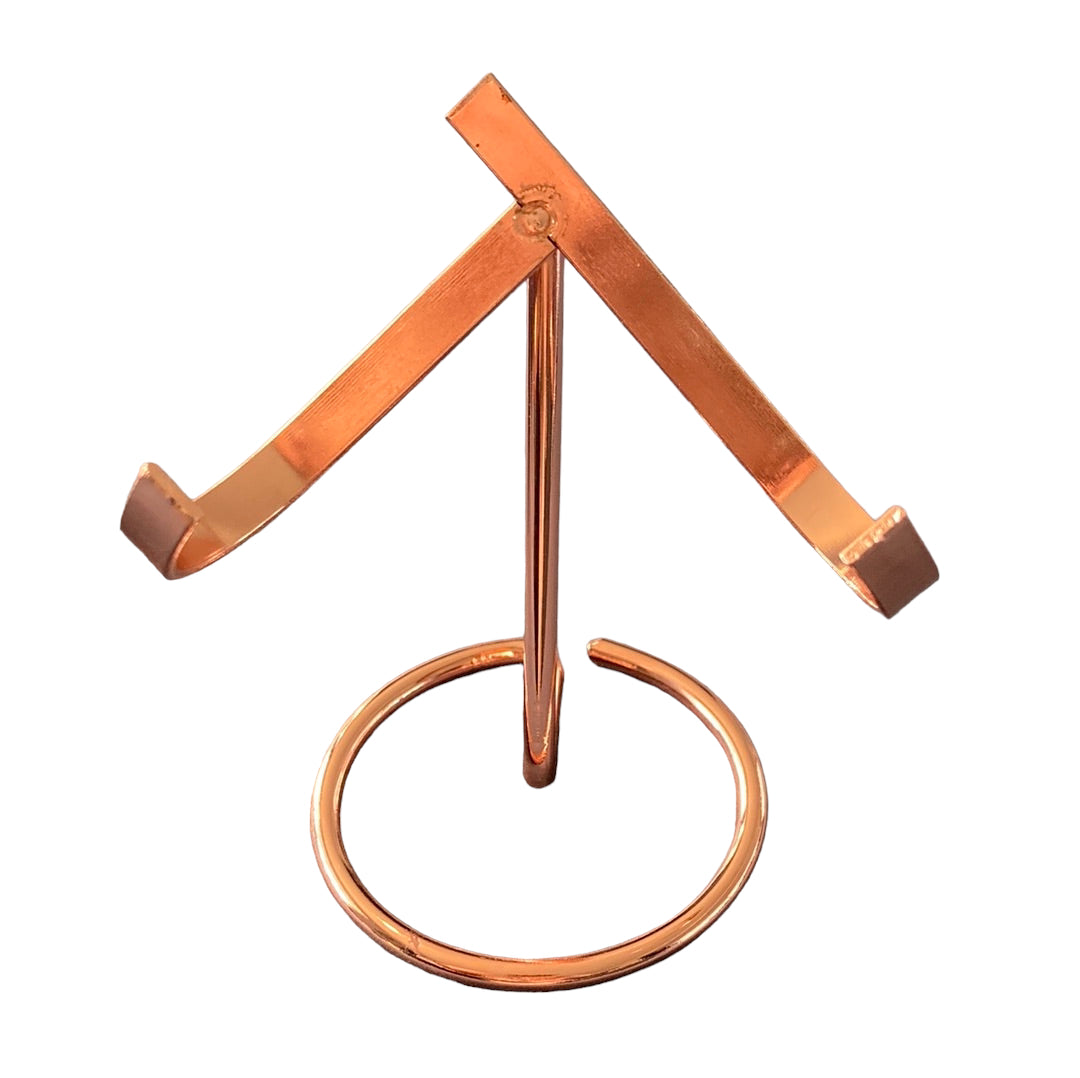 Rose Gold Large Metal Specimen Stand