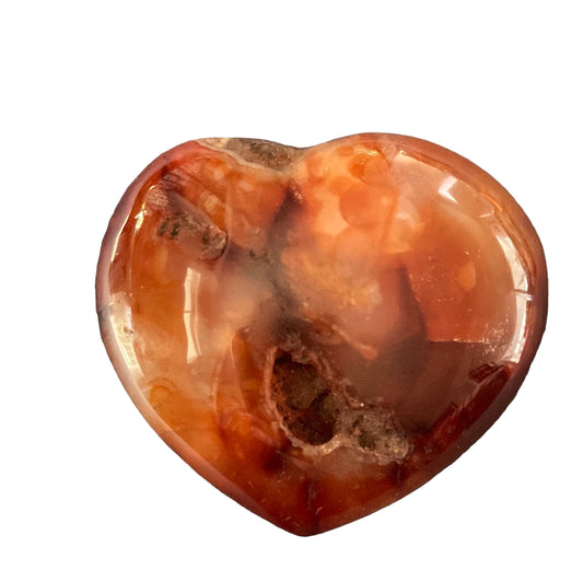 129g Carnelian Heart