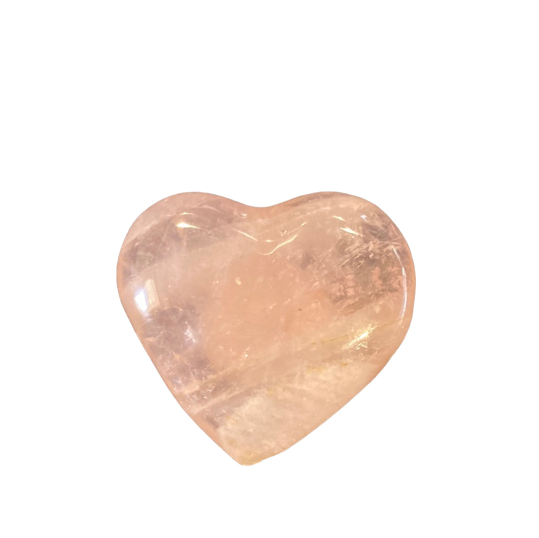 18g Rose Quartz Heart