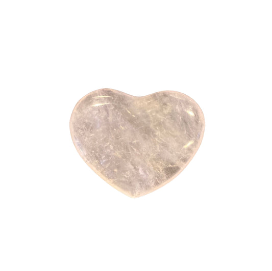 9g Rose Quartz Heart