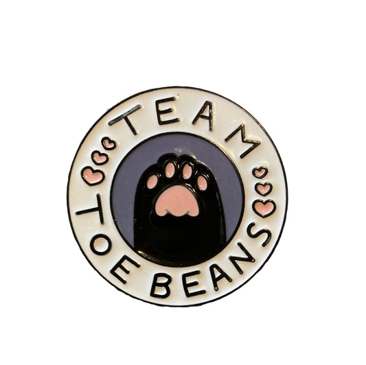 Team Toe Beans Badge