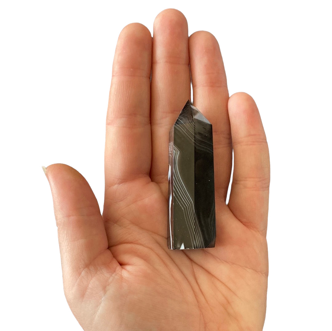 66mm Black Sardonyx Point