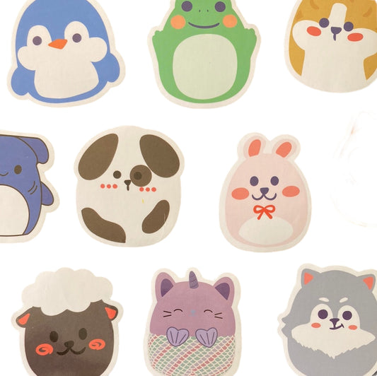 Squishmallow 10pc Bag of Stickers