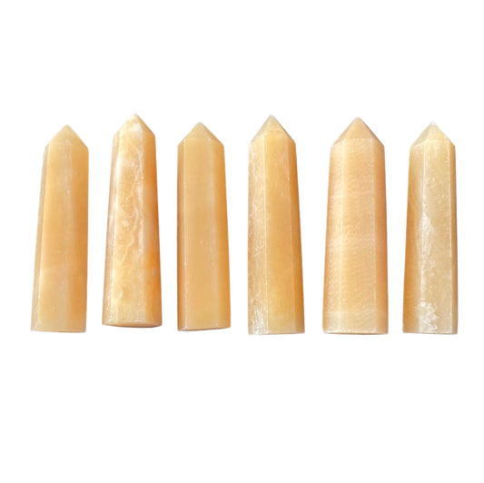 80-90mm Orange Calcite Point (Random Pick)