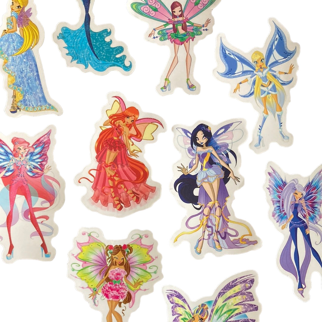 Butterfly Fairy 10pc Bag of Stickers
