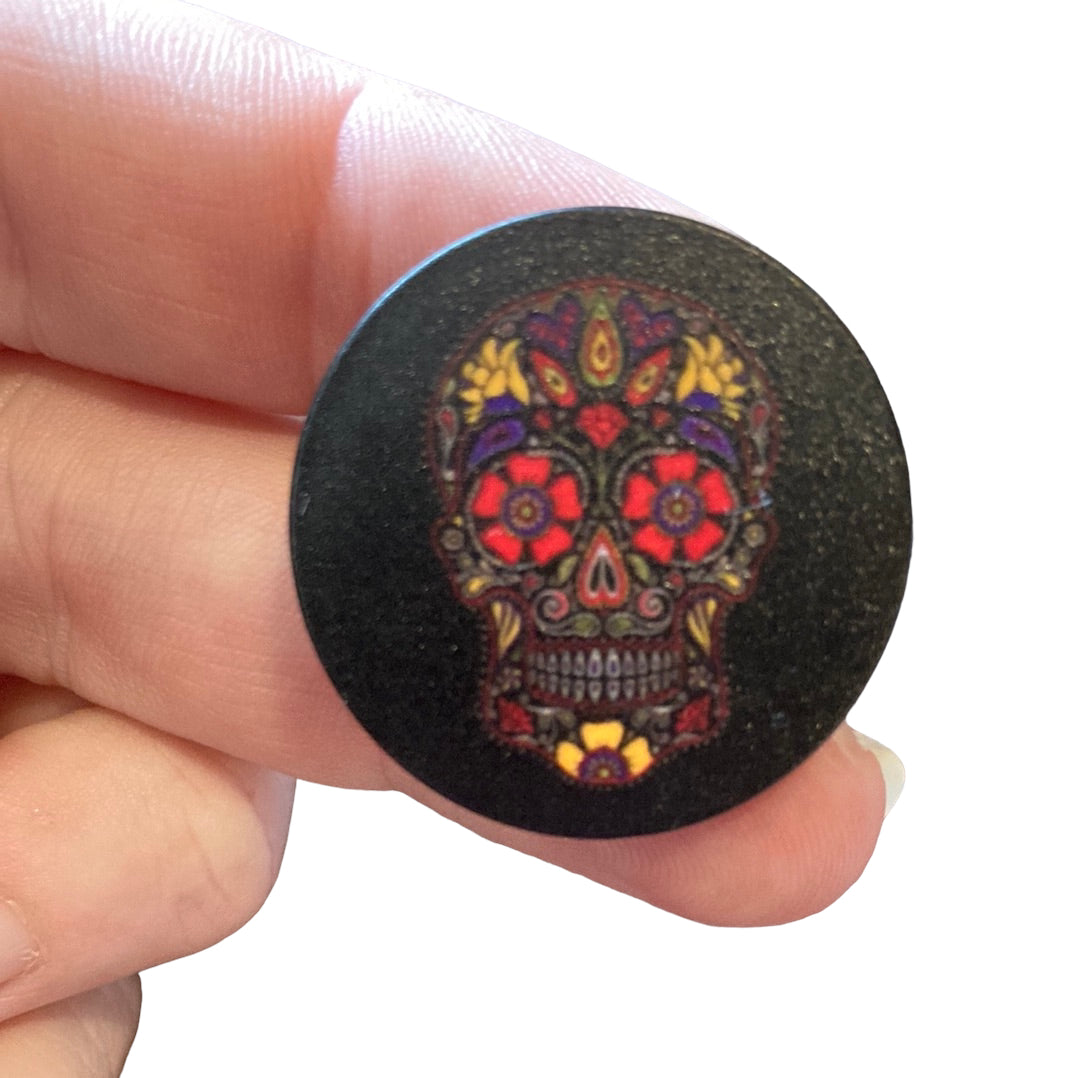 Day of the Dead Badge