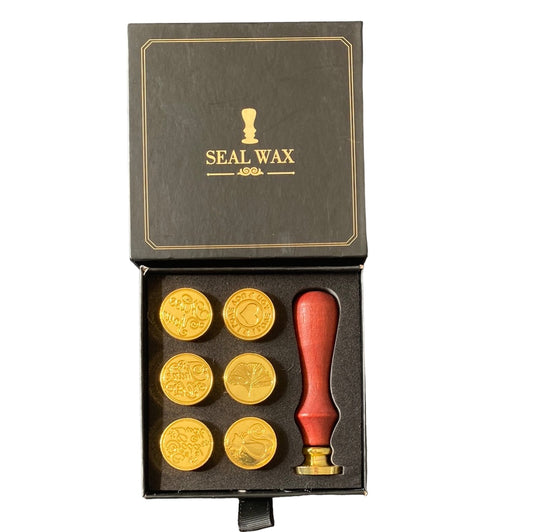 Black 8pc Wax Seal Kit