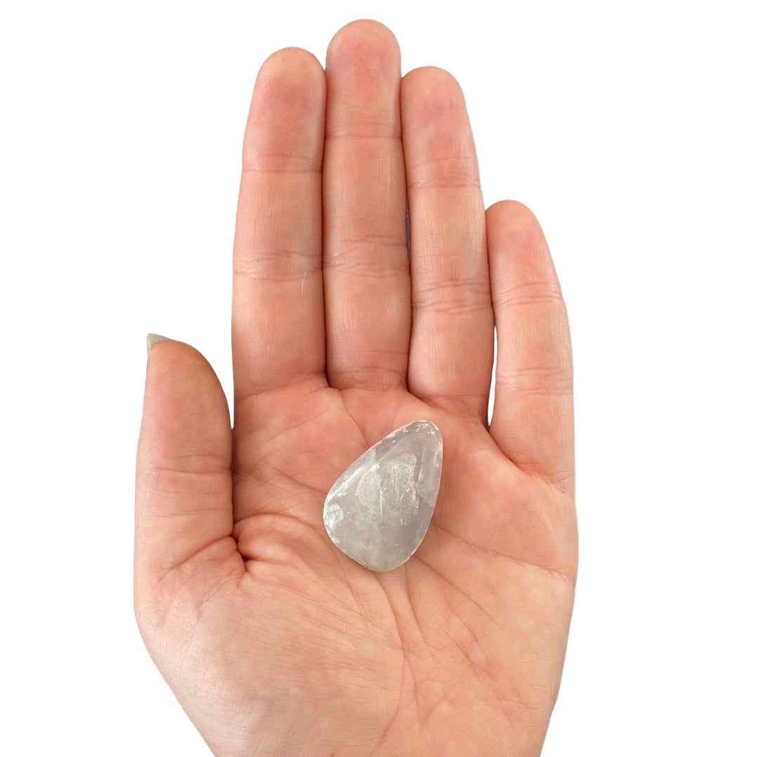 21g Celestite Palm Stone