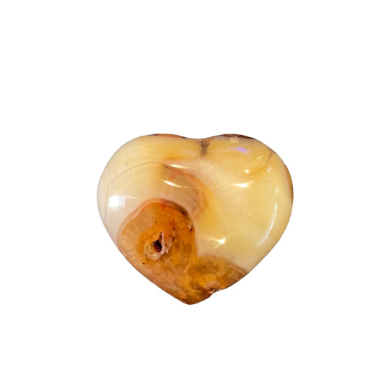 21g Carnelian Heart