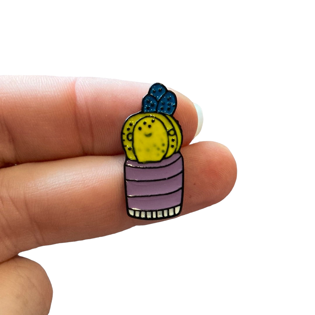 Yellow Succulent Badge