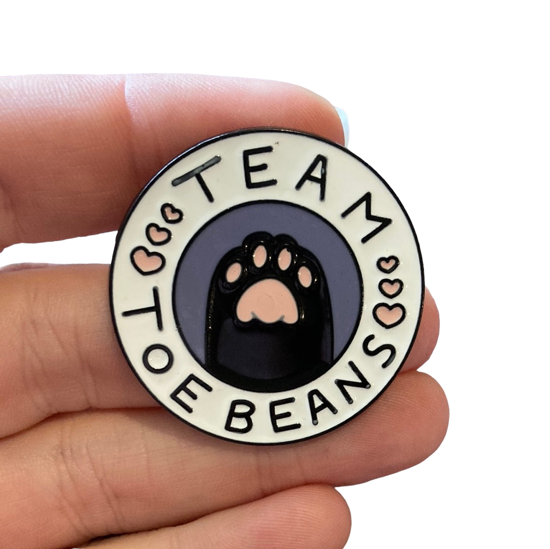 Team Toe Beans Badge