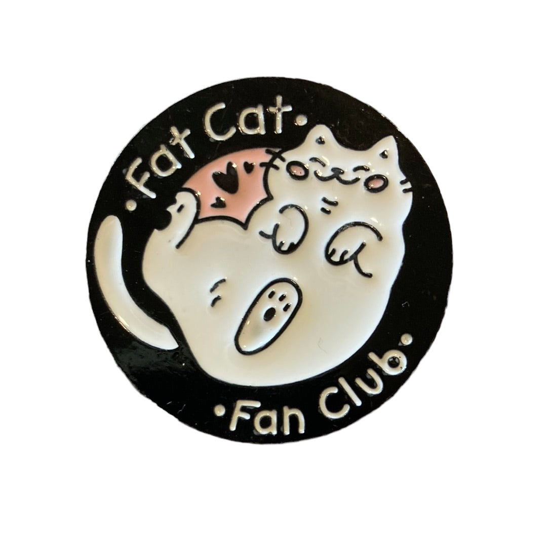 Fat Cat Fan Club Badge