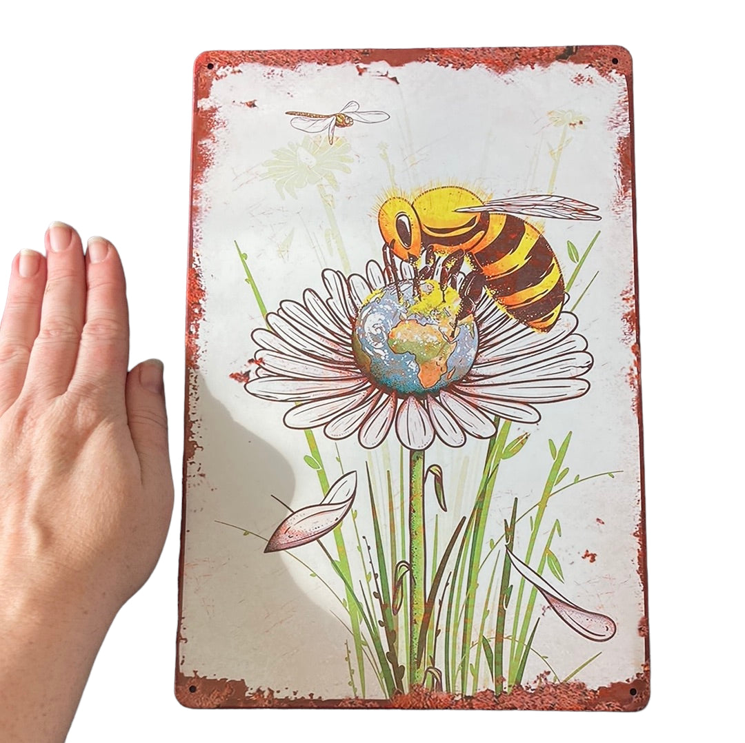 Bee Metal Wall Art