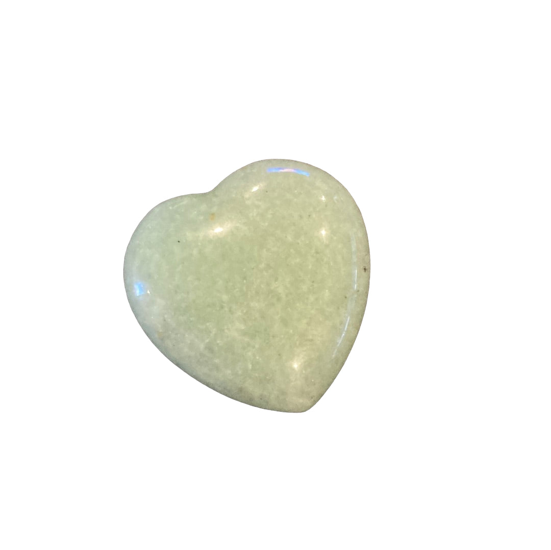 20-25mm Aventurine Heart