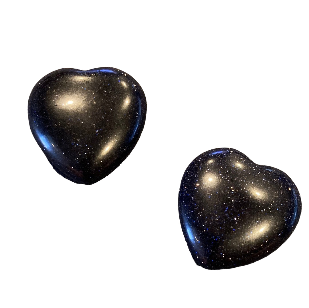20-25mm Blue Sandstone Heart