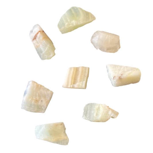 5-15g Pistachio Calcite Raw