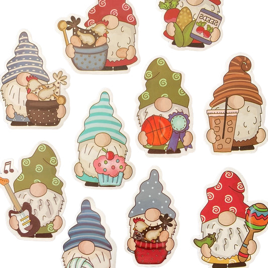 Gnome 10pc Bag of Stickers