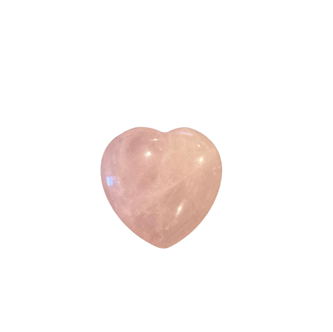 20-25mm Rose Quartz Heart
