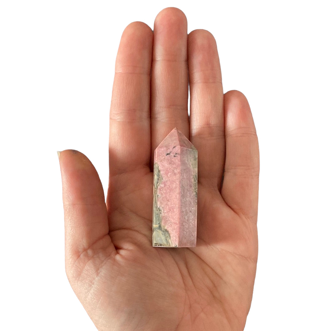 58mm Rhodonite Point