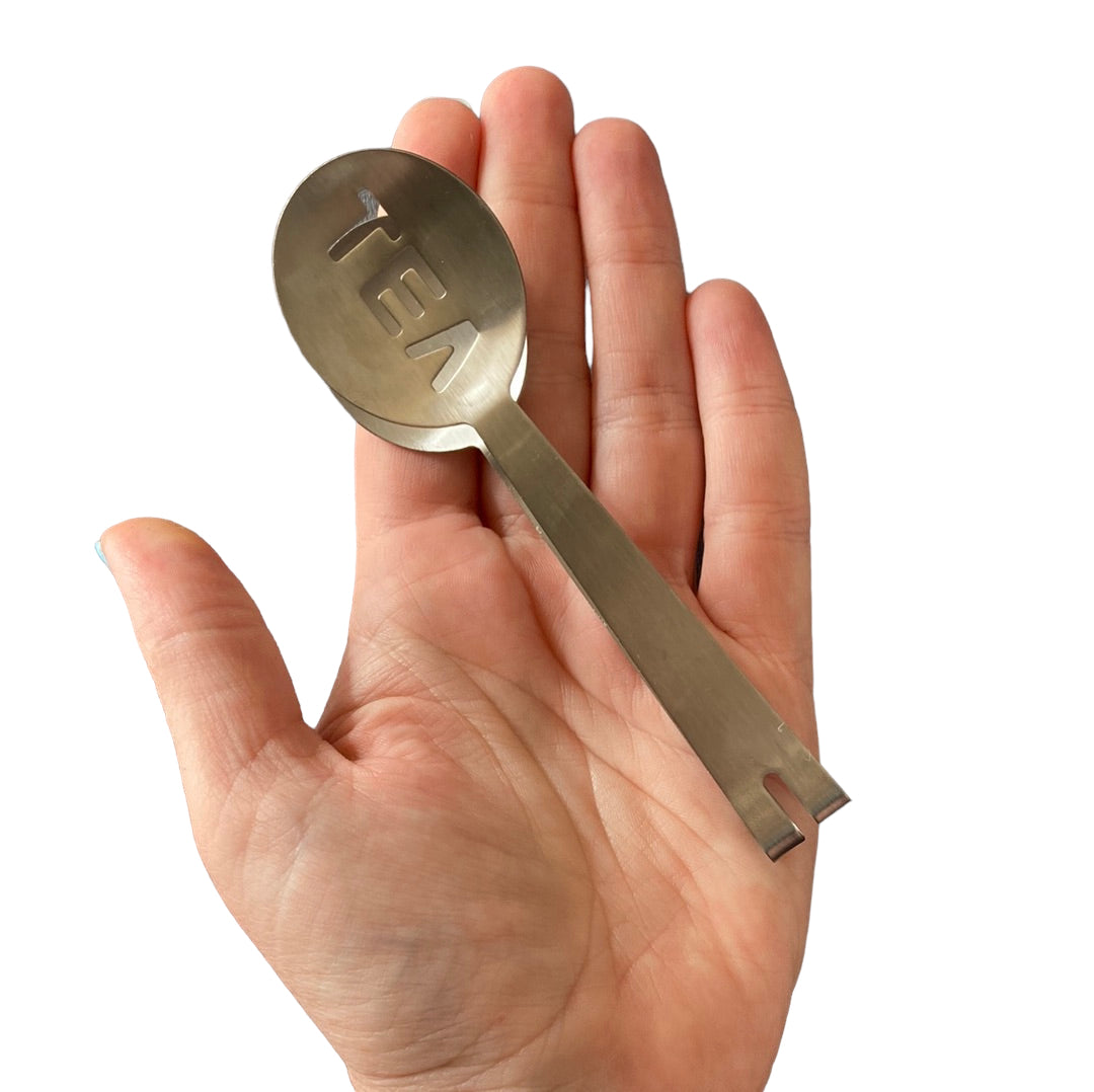 Silver Tea Leaf Squeezer