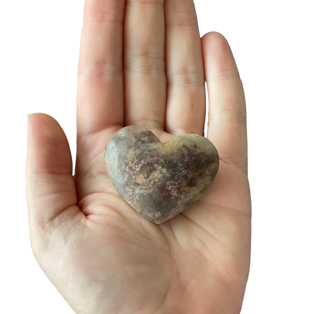 59g Unicorn Stone Heart