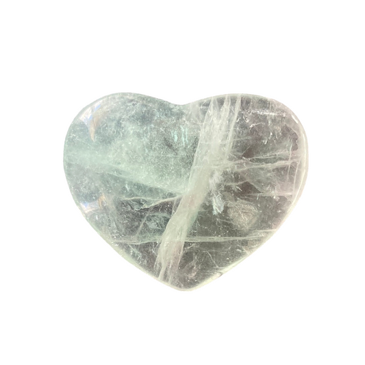 27g Fluorite Heart