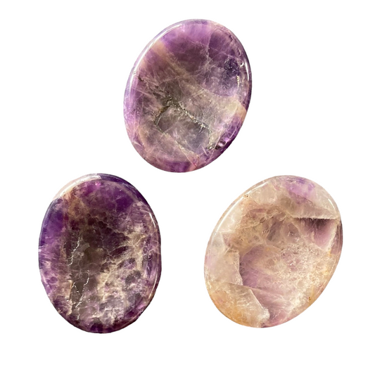 Amethyst Worry Stone