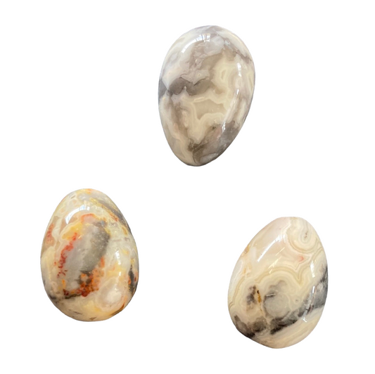 Crazy Lace Agate Mini Egg