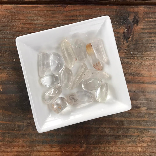 5-10g Clear Quartz $3 Tumble