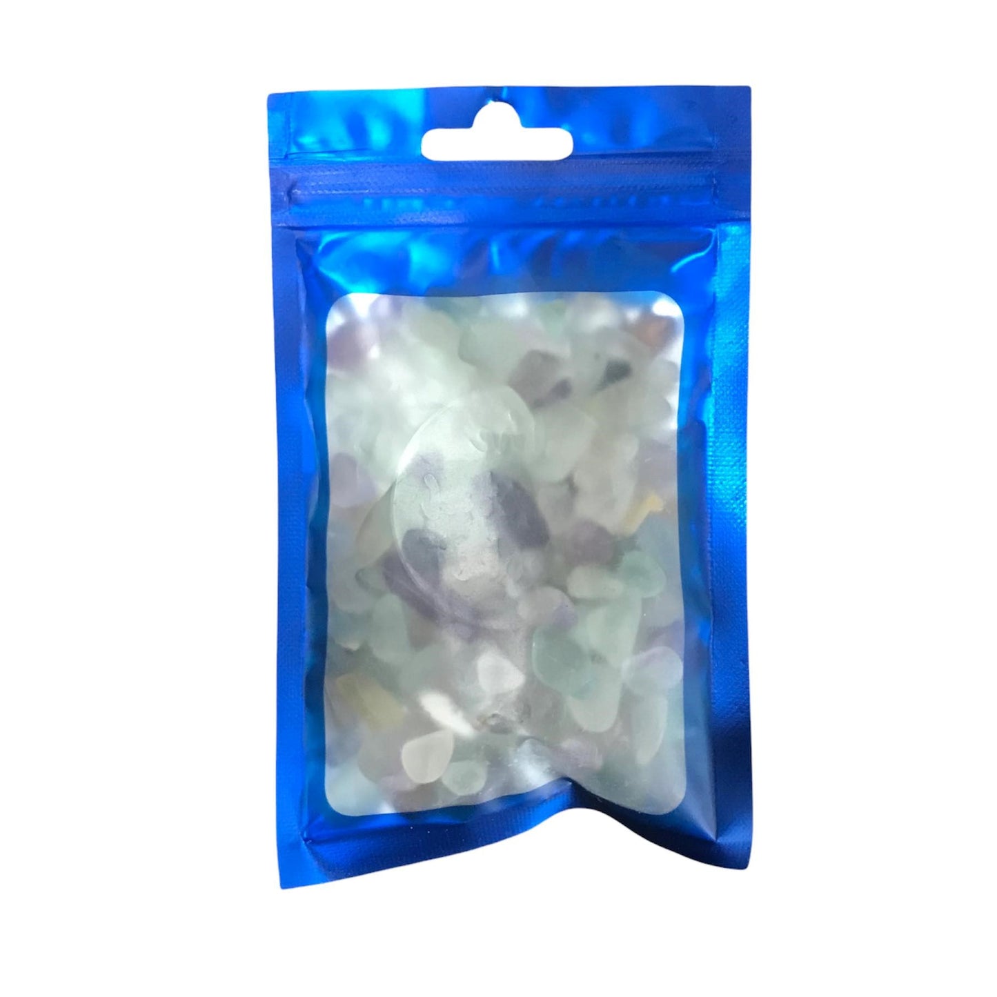 100g bag of Fluorite chips