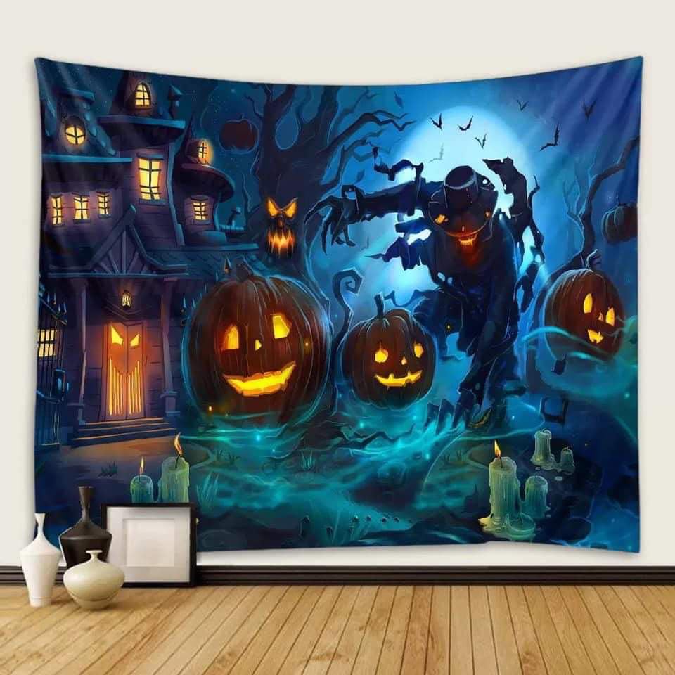 Scarecrow large tapestry