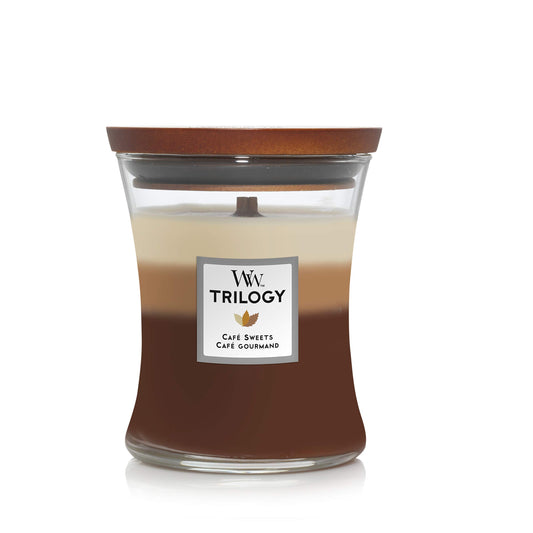 WoodWick Cafe Sweets Trilogy Candle