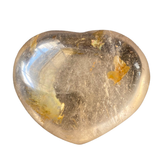 62g Clear Quartz Heart