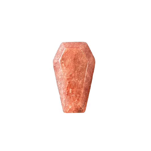 Strawberry Quartz Coffin