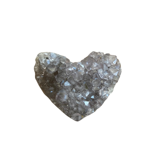 26g Raw Amethyst Heart-amethyst-crystal-nz
