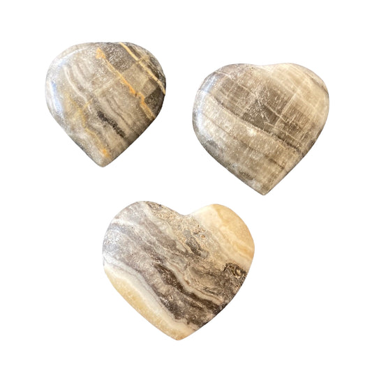 Banded Jasper Heart