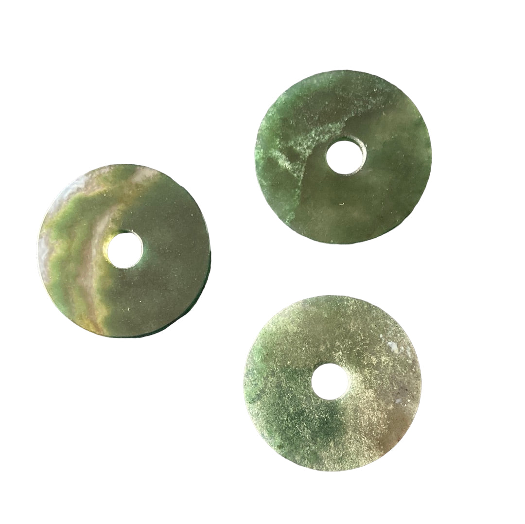 Moss Agate Donut