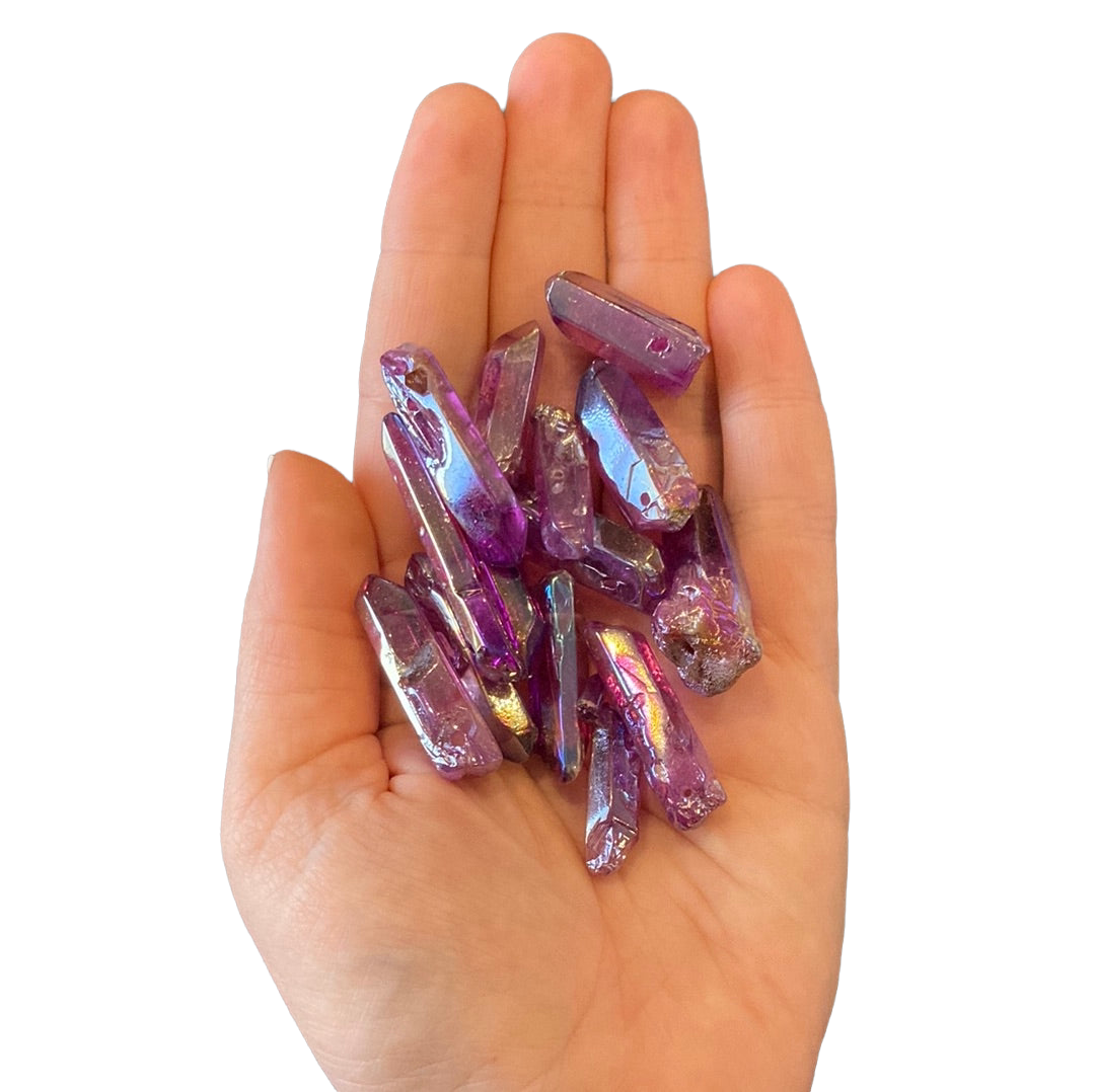 60g Bag of Purple Aura Needles (drilled)