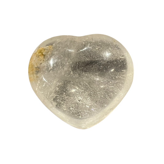 80g Clear Quartz Heart