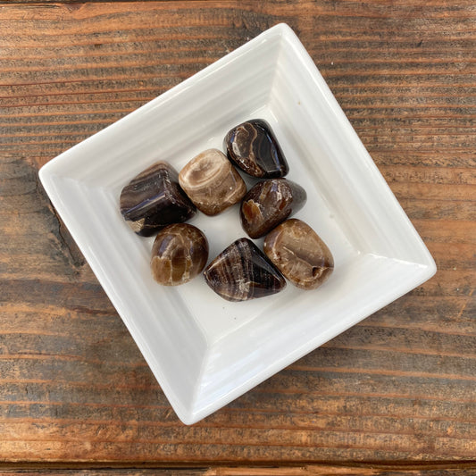 15-20g Chocolate Calcite $7 Tumble