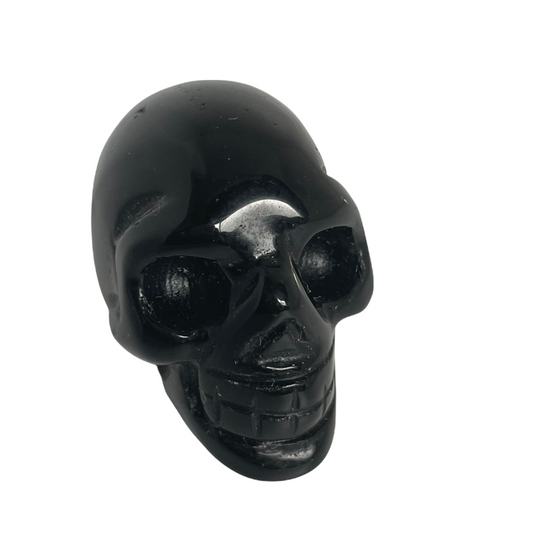 28g Black Obsidian Skull