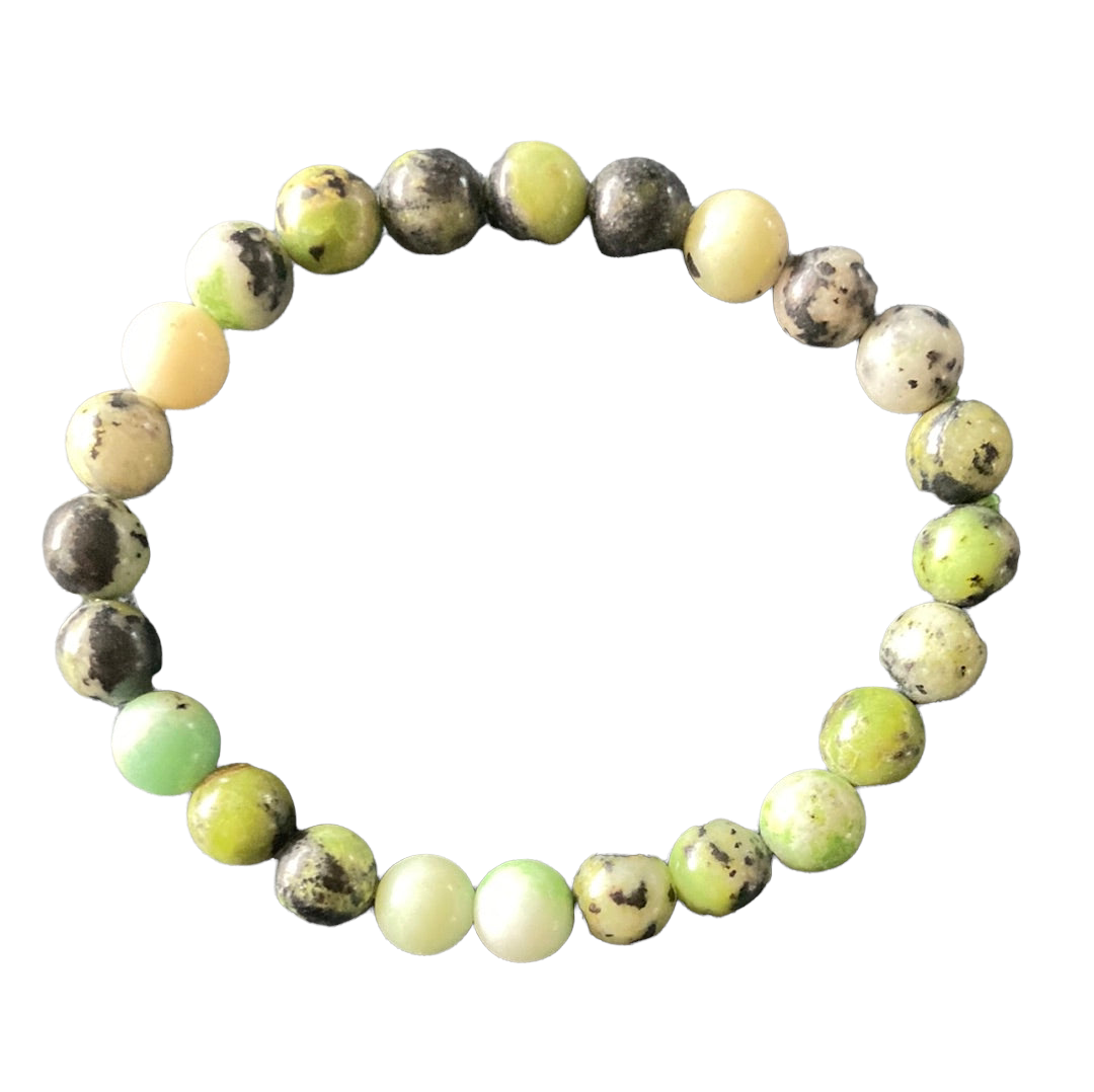 8mm Green Jade Bracelet