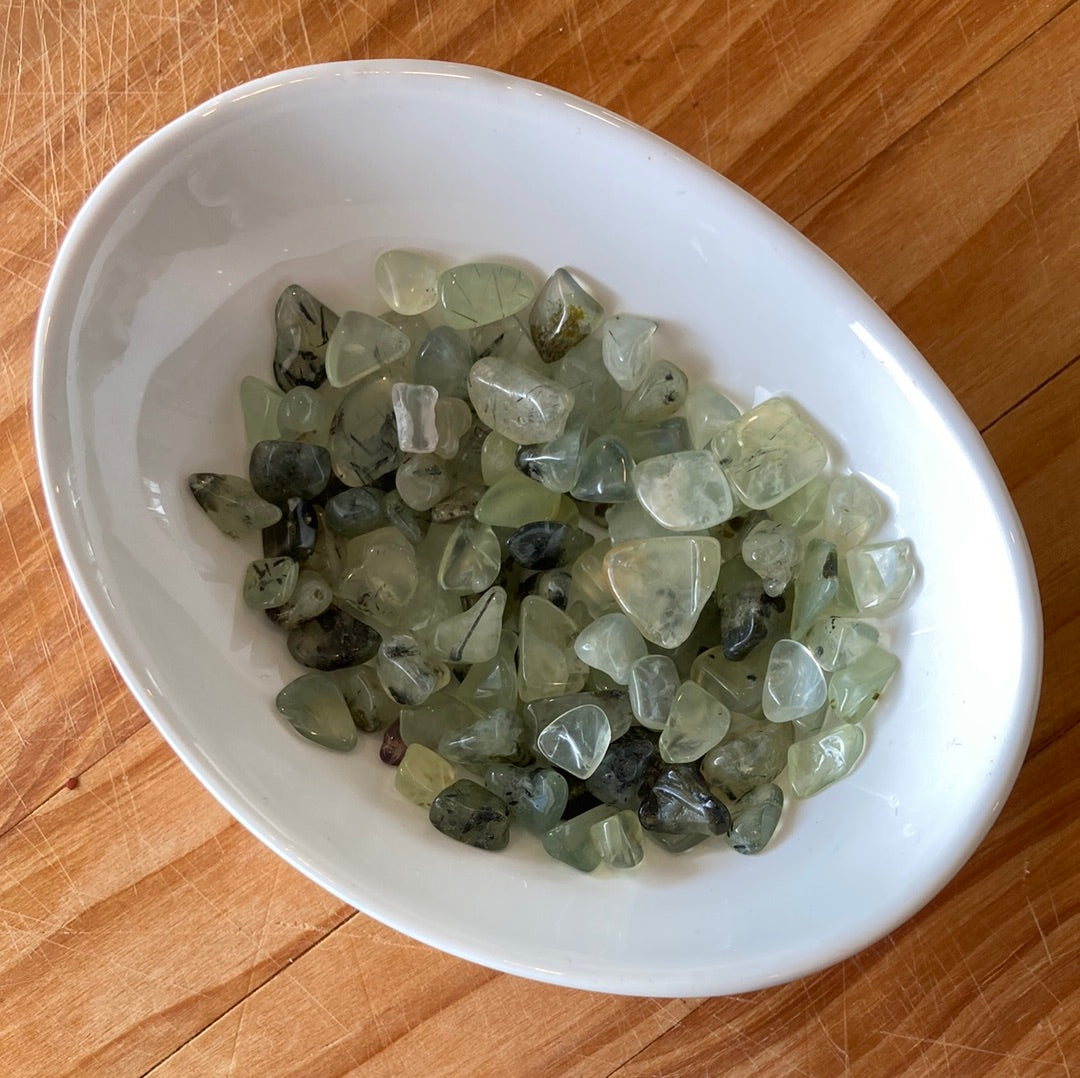 100g Prehnite Bag of Chips