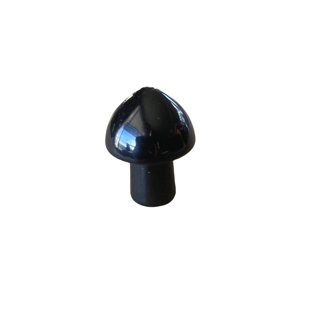 20mm Black Obsidian Mushroom