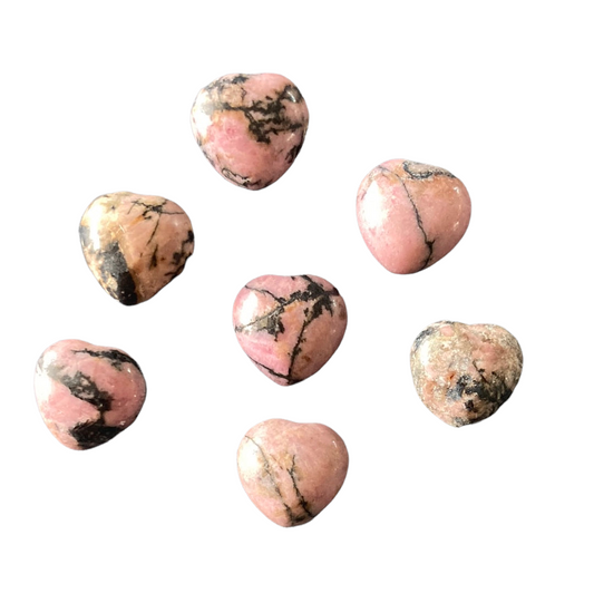 Rhodonite Heart