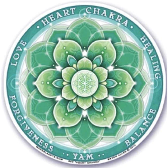 Heart Chakra Window Sticker