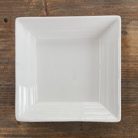 White square trinket bowl