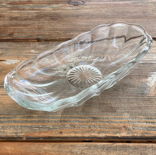 Glass trinket tray